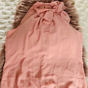 Blouse blush color